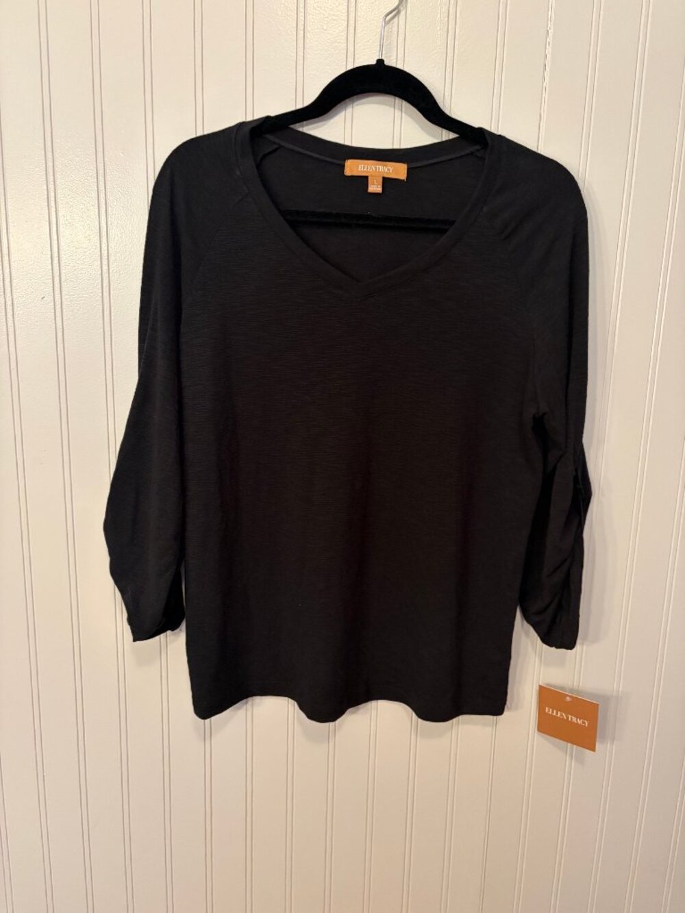 Ellen Tracy Lightweight Knit Top-NWT